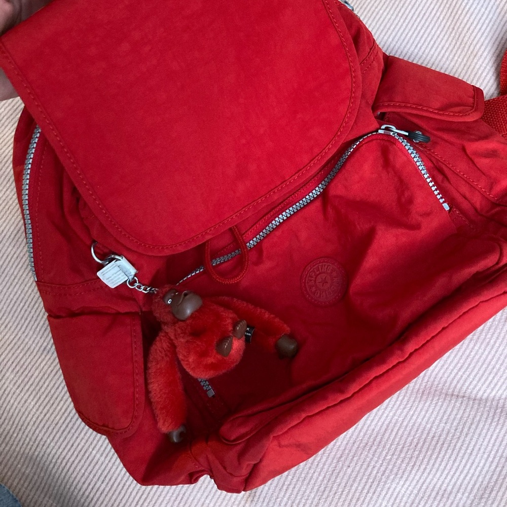 Kipling Red City Pack Medium Backpack - image 3